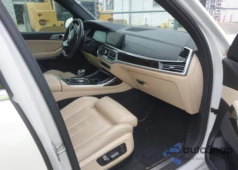 2021 BMW X7 xDrive40I из США, поврежденный, VIN 5UXCW2C07M9H53899